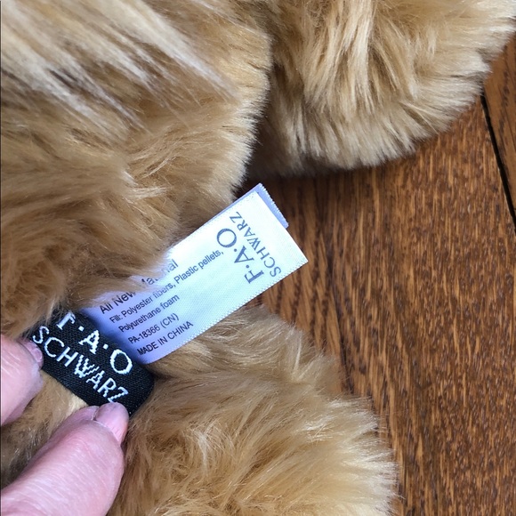 FAO SCHWARTZ Golden Retriever Puppy Dog Plush Toy - medium- large - Picture 8 of 10